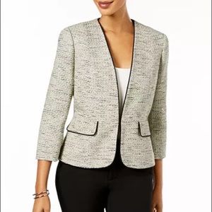 Kasper Tweed Boucle Blazer Jacket 2P